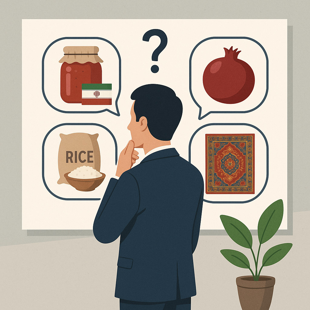انتخاب محصول صادراتی