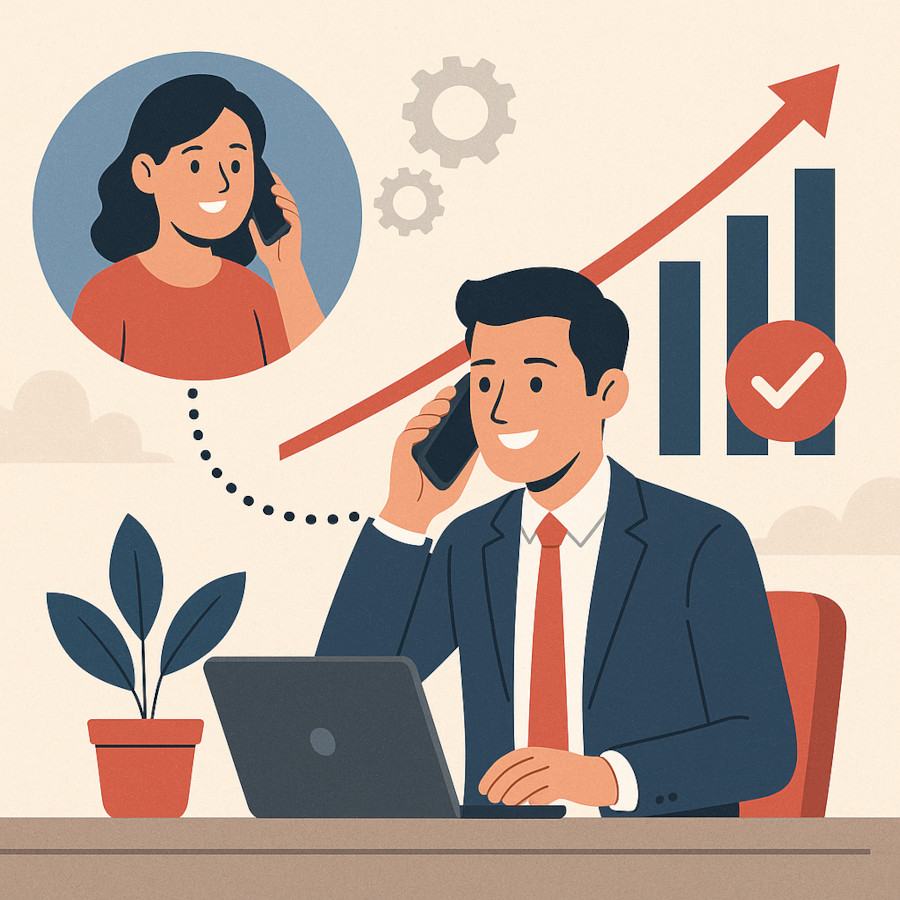 پیگیری تلفنی مشتری