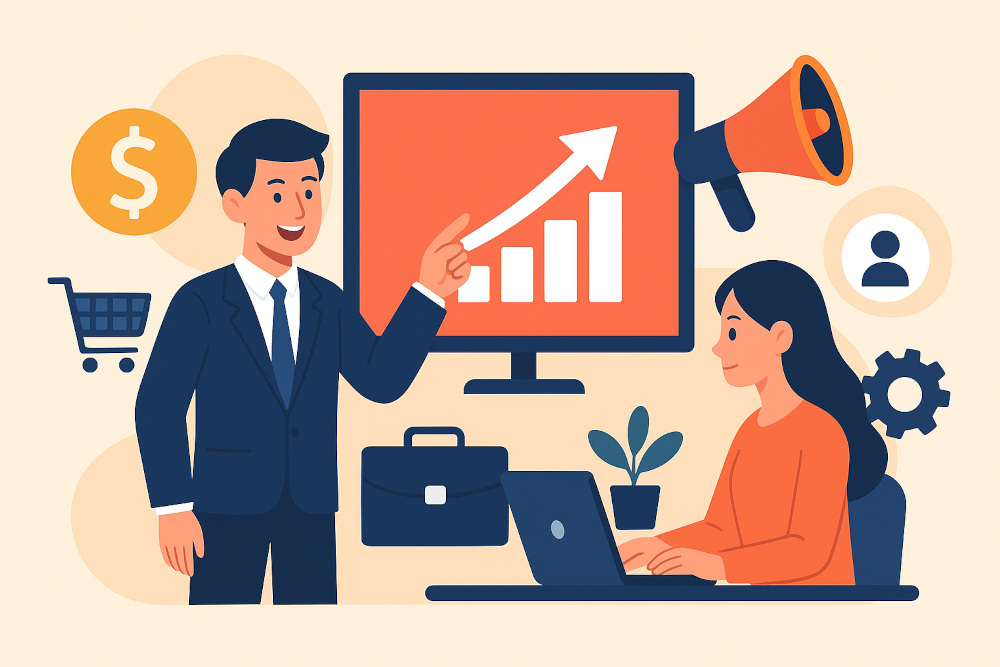 آموزش فروش و بازاریابی