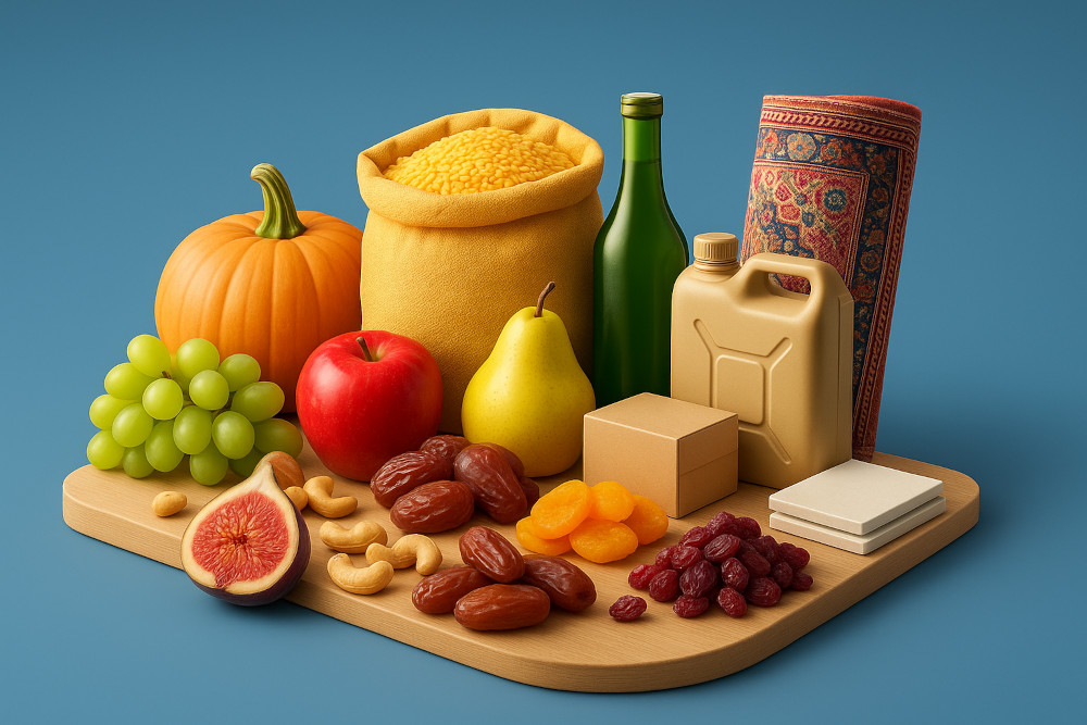 انتخاب محصول برای صادرات